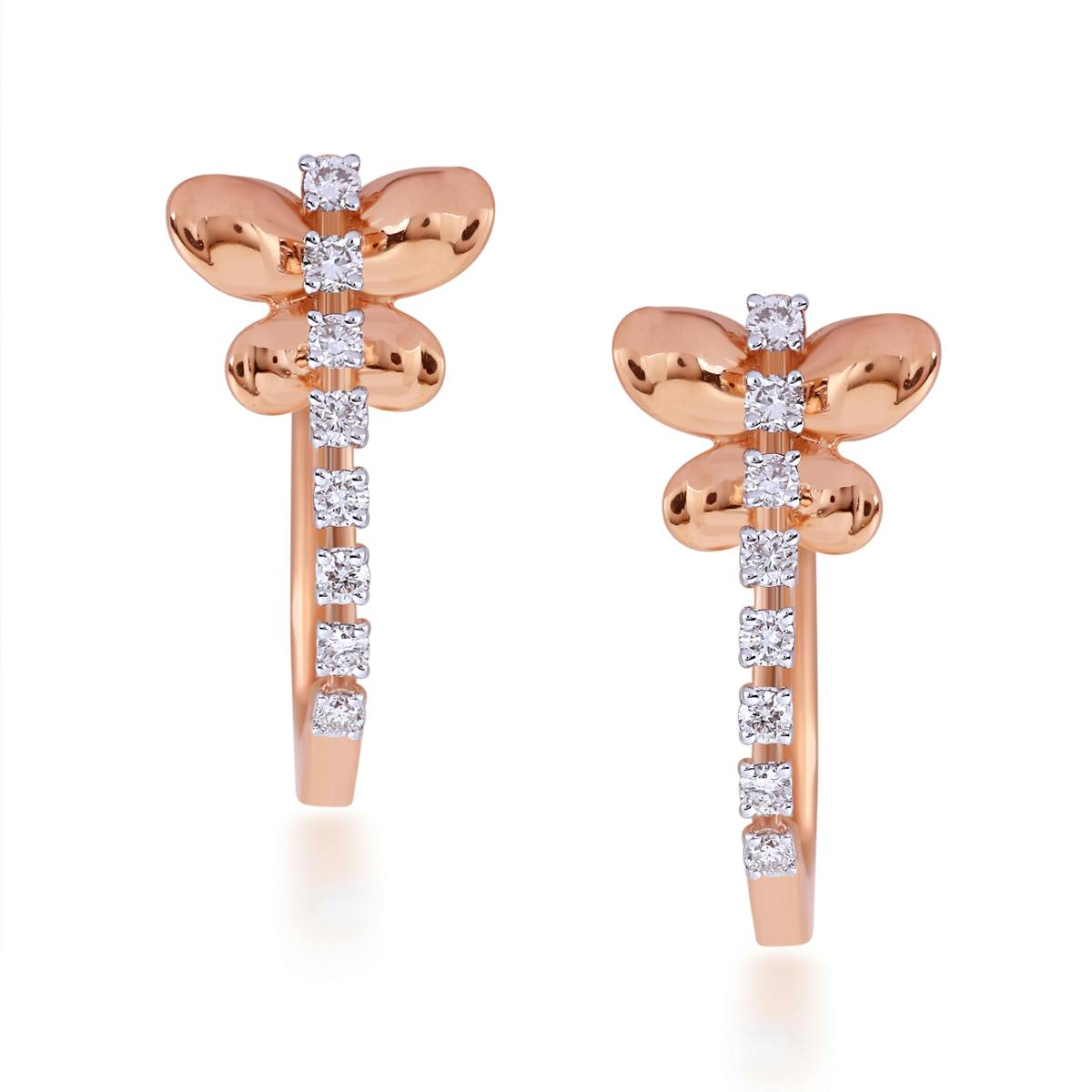Quinci diamond earrings