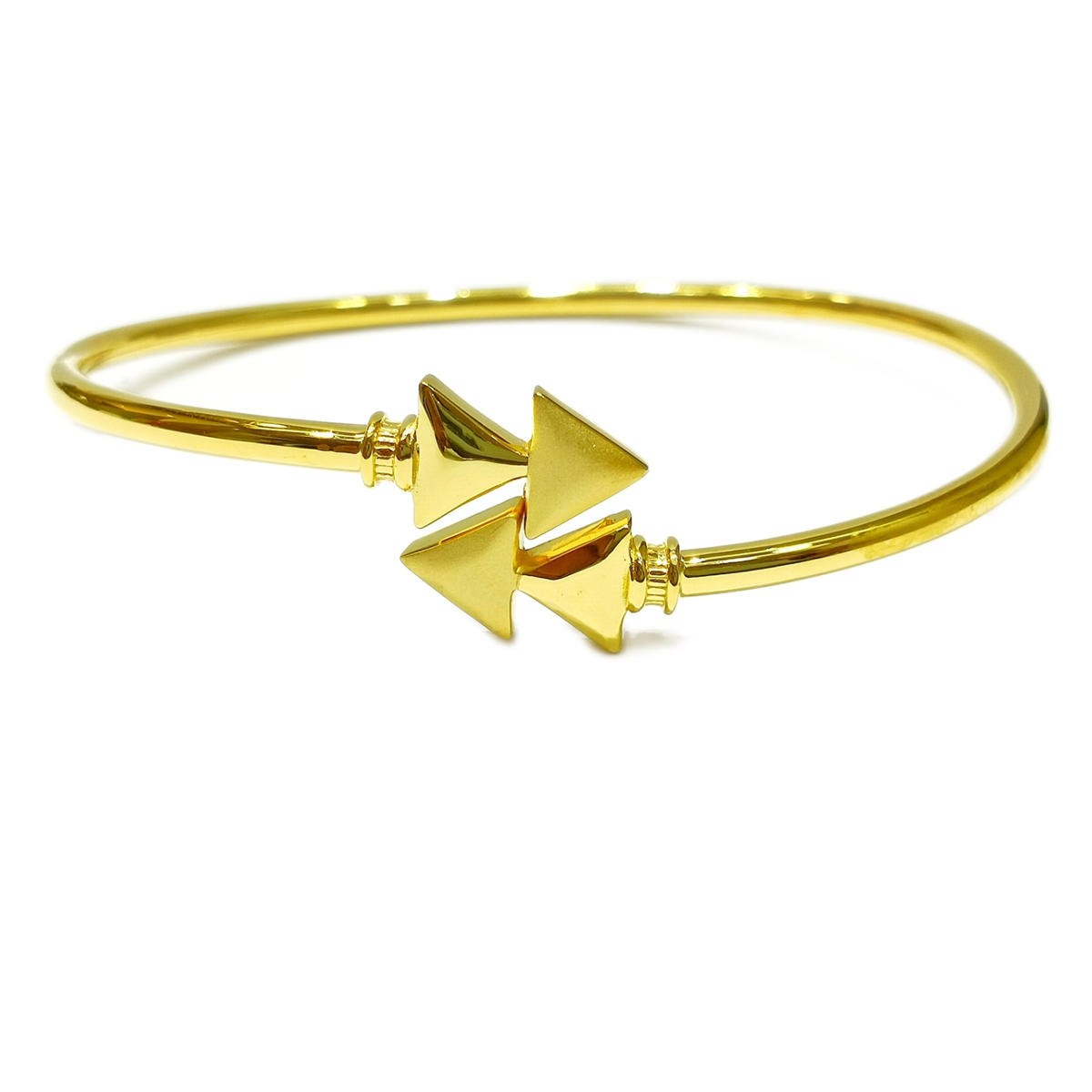 Crown Jewel gold bangles