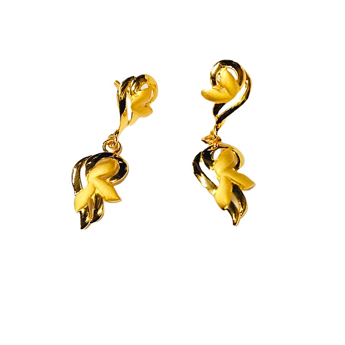 Lina gold earrings