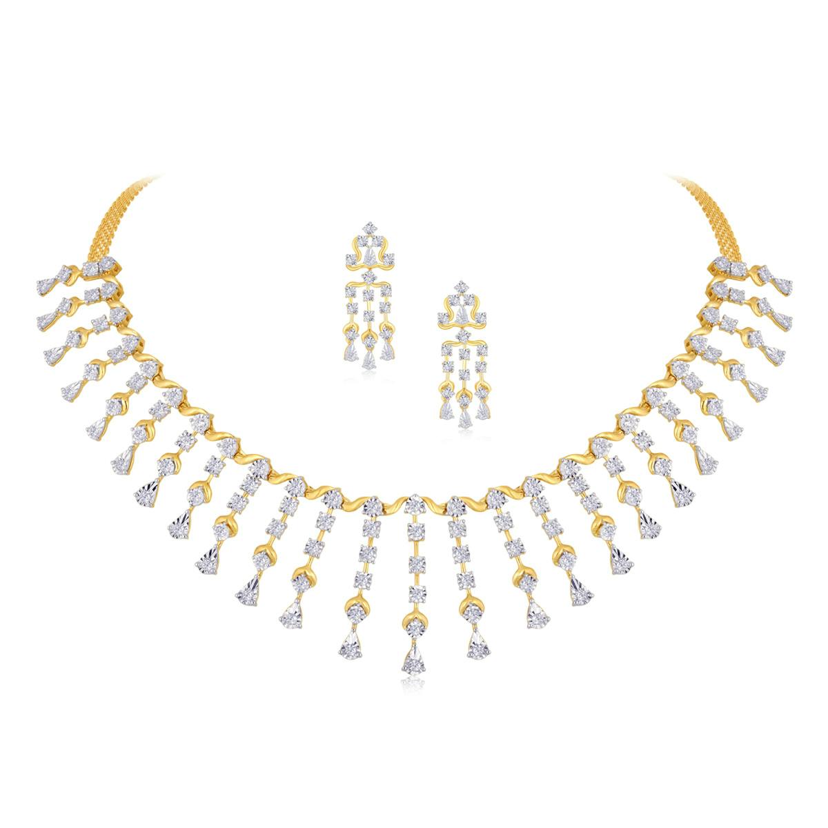 Glittering Gala Necklace Set